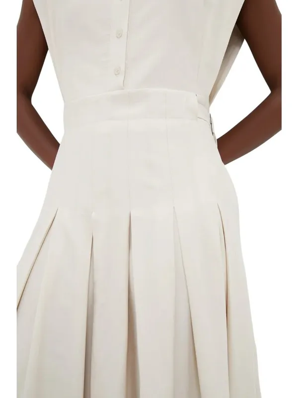 En Saison Quince Midi Shirt Dress in ecru Medium New Womens dresses - Image 2