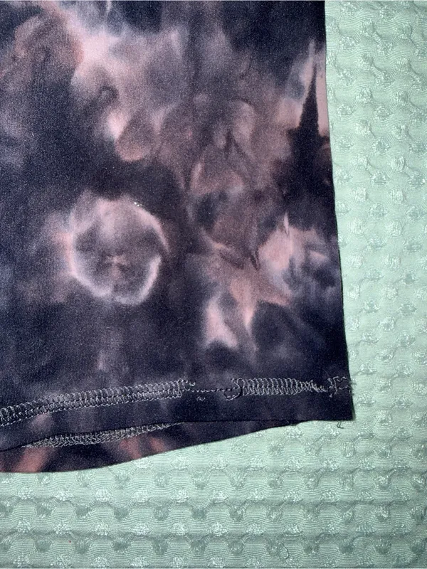 Lululemon Align Bikers *Diamond Dye Diamond Dye Graphite Grey Pink Pastel - Image 3