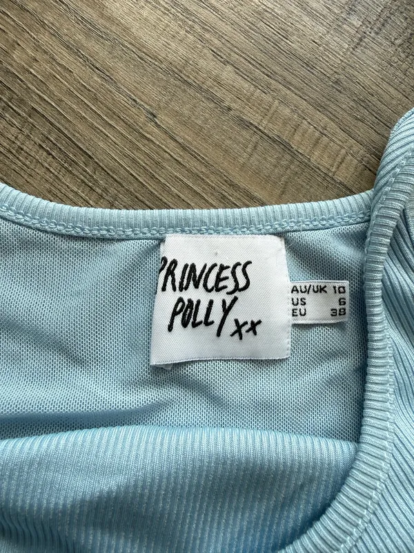 Princess Polly Light Blue Dress Mini - Image 3