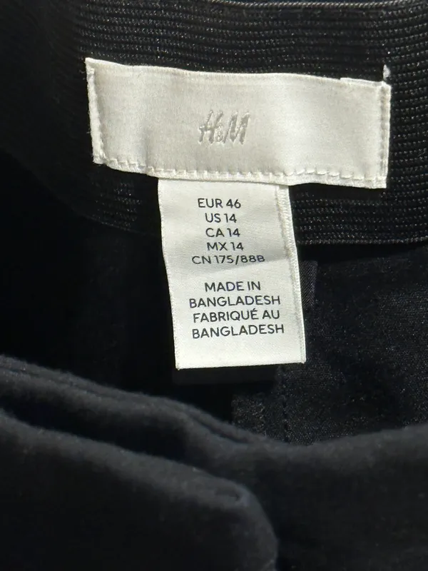 H&M Navy Slacks - Image 2