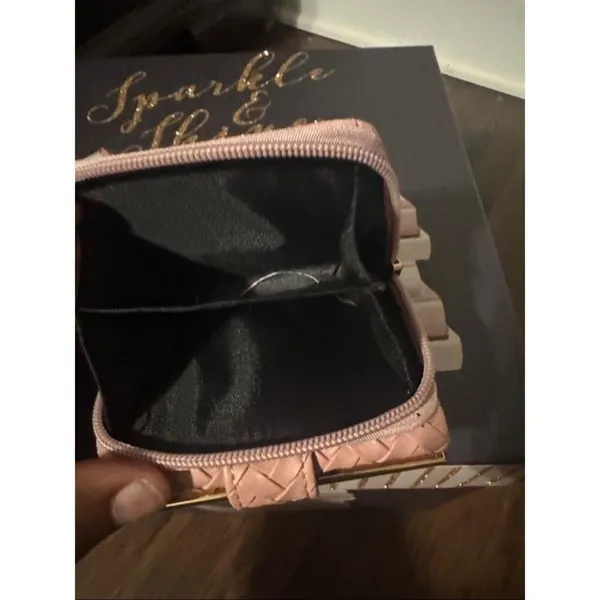 Handmade Women's Pink Wallet - Image 3