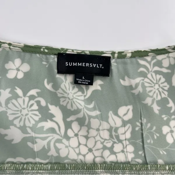 NWT‎ Summersalt The Cinched Waist Caftan Dress vintage floral sz L - Image 4