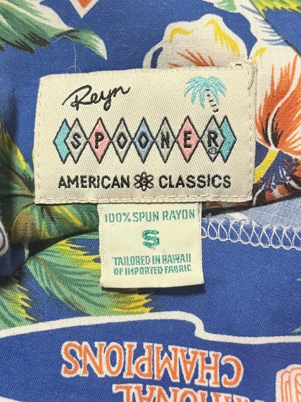 VTG Reyn Spooner Florida Gators Hawaiian Print Shift Dress Size Small - Image 5