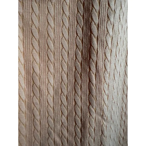 Lauren Ralph Lauren Vintage Made in USA Cable Knit Tank Top Peach Orange Medium‎ - Image 4