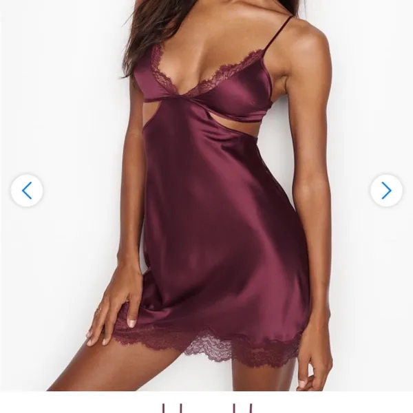 Victoria's Secret Satin & Lace Slip Dress (L) - Image 4