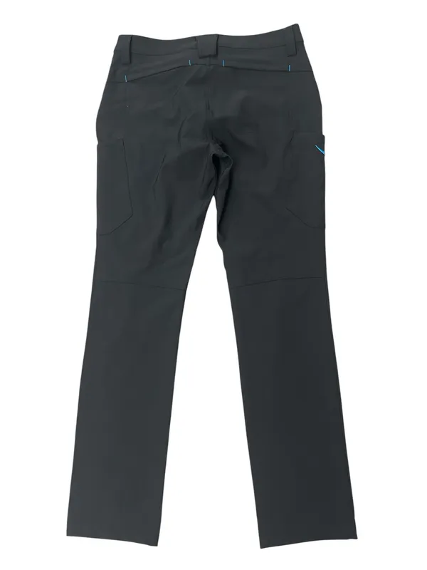 Black Amazon Delivery Driver Employee Pants with Side Pockets - Image 2
