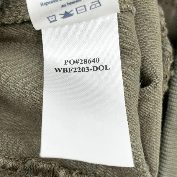 Faherty Women Traveler Pants S Utility‎ Pull On Dark Olive Street Soft Girl - Image 9