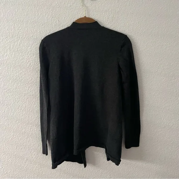 Loft Grey Cardigan Sweater Jacket - Image 2
