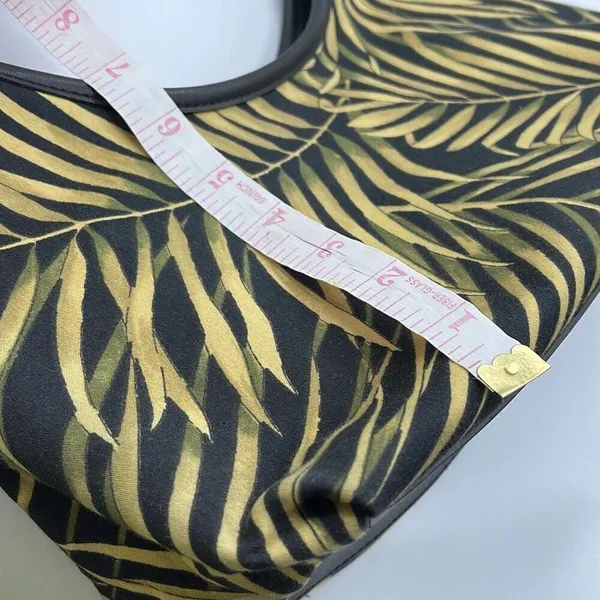 Vintage Y2K leaf Zebra print Fossil shoulder bag. - Image 10