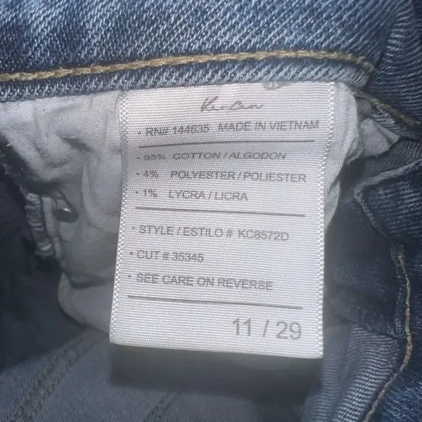 Kancan destroyed raw hem 11/29 normcore slimming jeans - Image 2