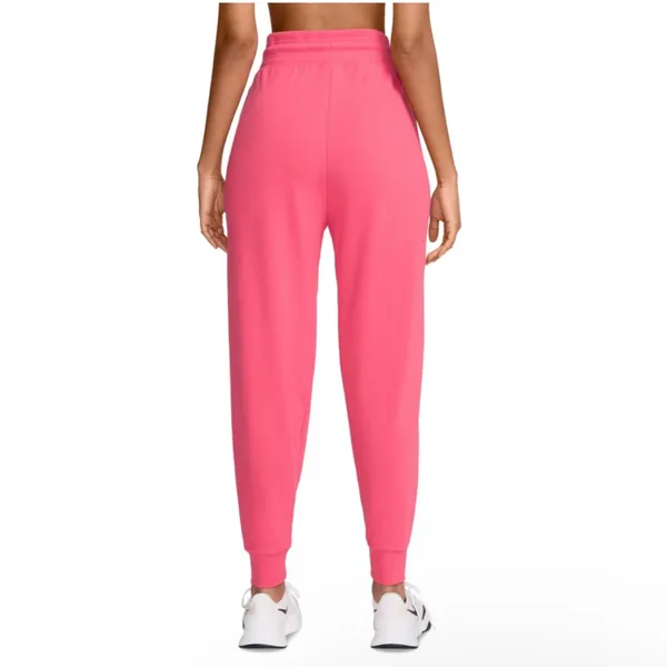 Nike DriFit Pink Coral Jogger Bottoms - Comfortable Everyday Sweatpants - Image 2
