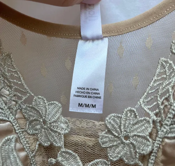 NWT S/M Intimate Matching Set Nightgown Robe Slip Floral Lingerie. - Image 18