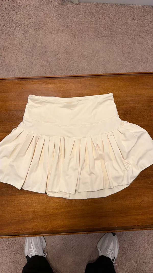 Cream Gold Hinge Skirt - Image 3