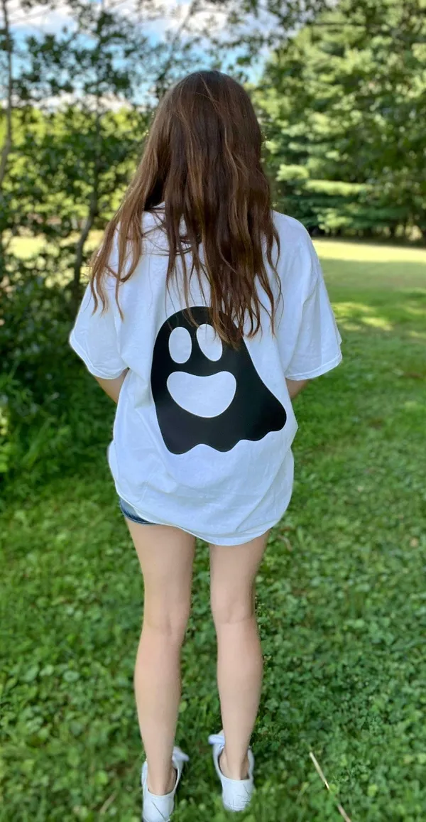 Gildan Cute Lil Ghoul Tee - Image 3