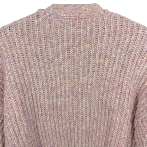 Free People Molly Cable Cardi Oversized‎ Knit Cardigan XS - Image 8