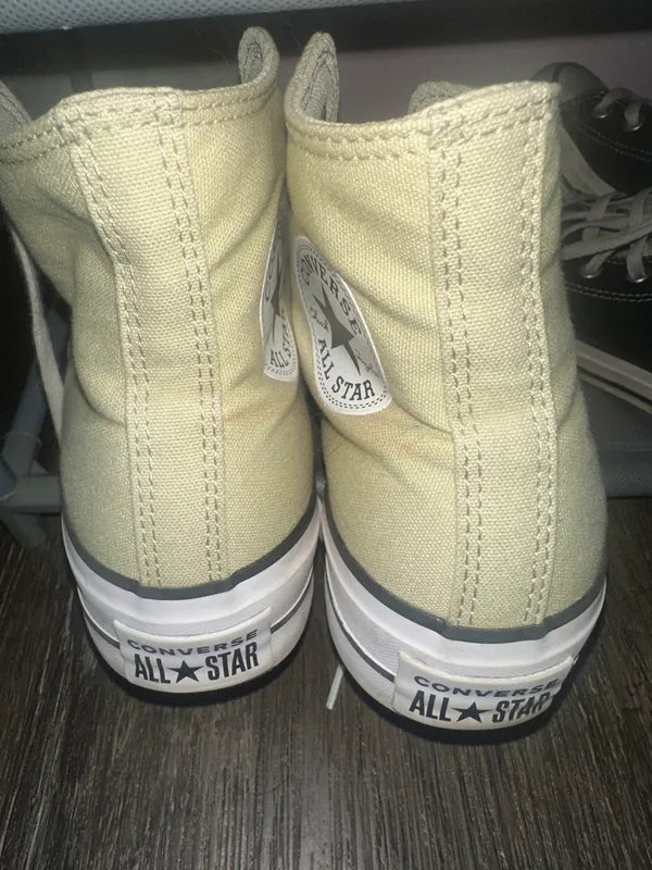 Converse Sage Green Sneakers All Star - Image 4