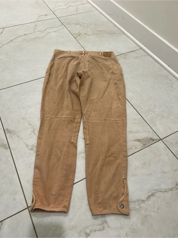 Ralph Lauren Sport Tan Equestrian Riding Pants Size 29 - Image 5