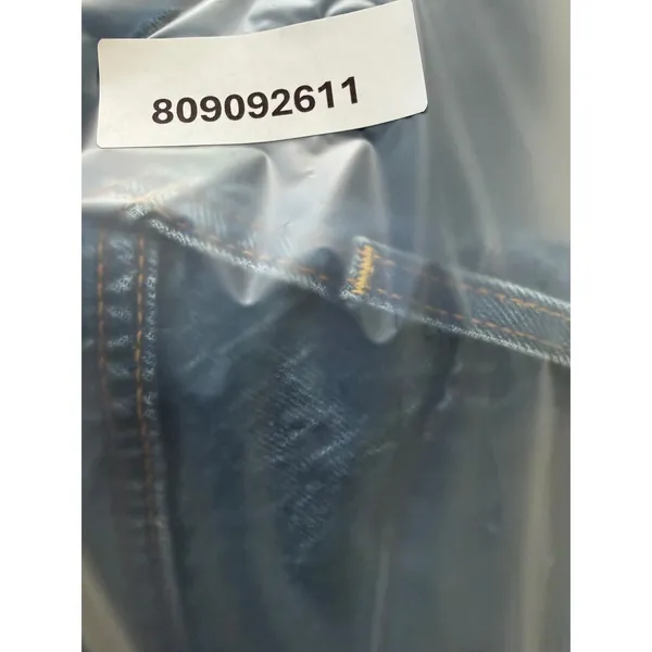 Levis Ribcage Straight Ankle Jeans Womens 29 High Rise Button Fly Blue Denim - Image 13