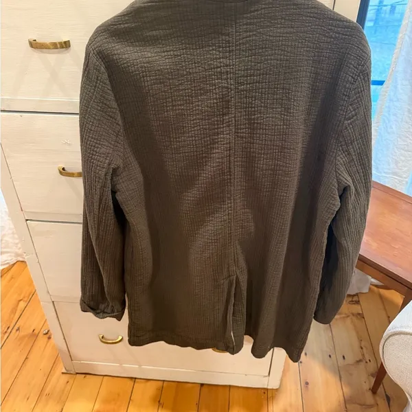 Free People Gauzy Blazer Brown - Image 3