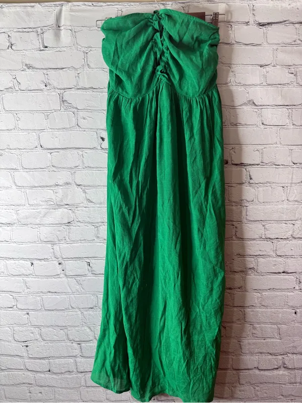NWT Green Maxi dress- Women's Flowing Summer swim cover cupshe - Image 6