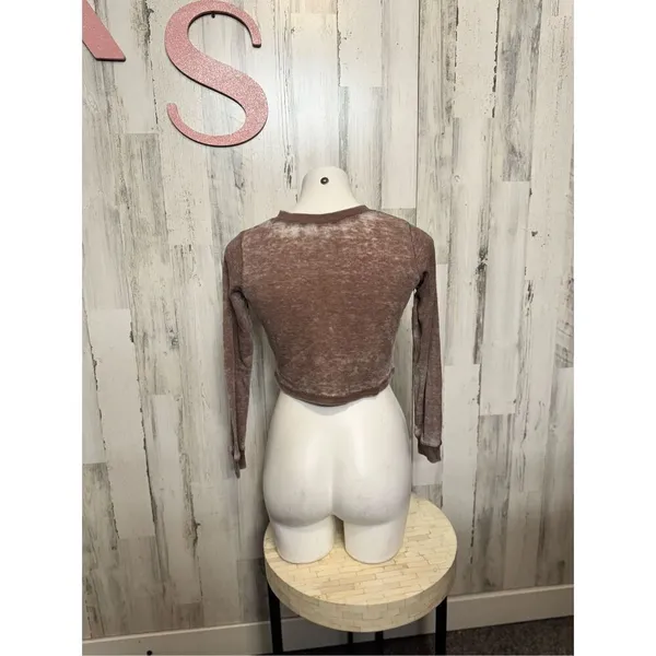 Brown crop top size XSmall Brown - Image 5