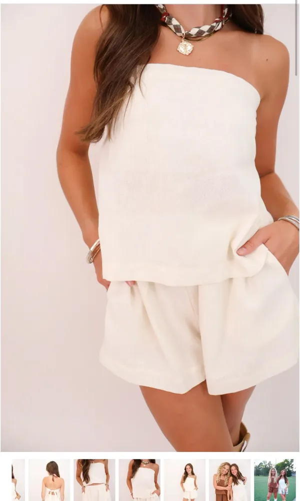 Cream 2 Piece Set - Image 3
