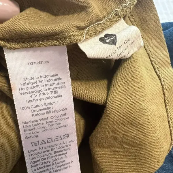 MADEWELL Tee‎ Dress in Olive Green - Image 6
