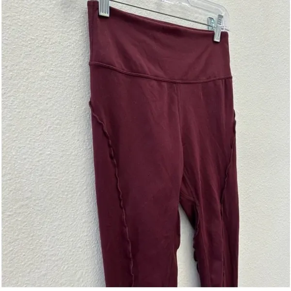 NWT Free People Maroon Movement Leggings‎ - Image 3
