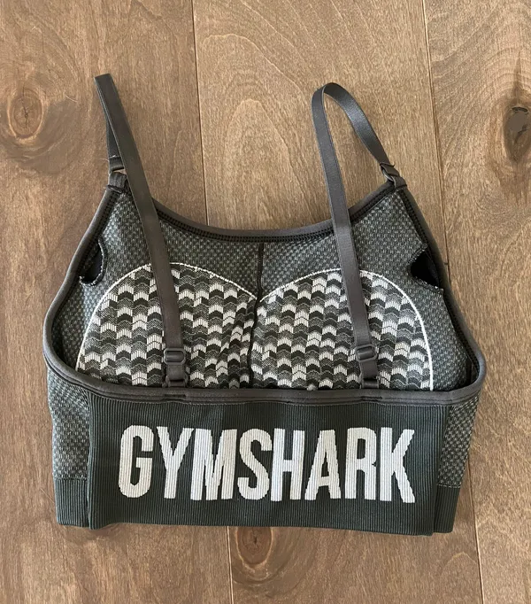 Gymshark WTFLEX Seamless Strappy Sports Bra - Image 2