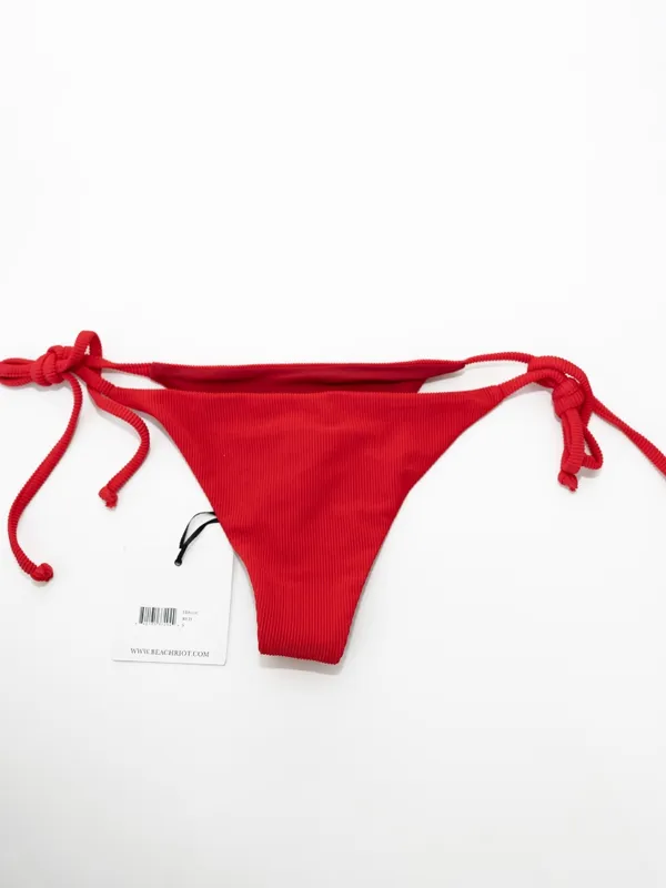 Beach Riot - Winona‎ Soleil Ribbed Tie-Side Bikini Bottom - Image 4