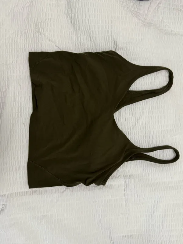 Forest Green Lululemon Align Tank Top - Image 4