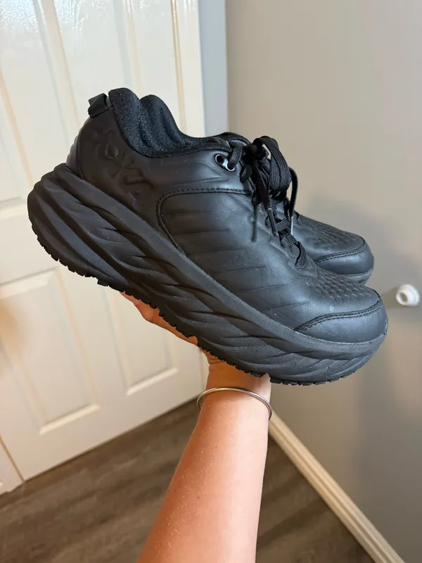 Hoka Running Shoes Leather  - Image 2