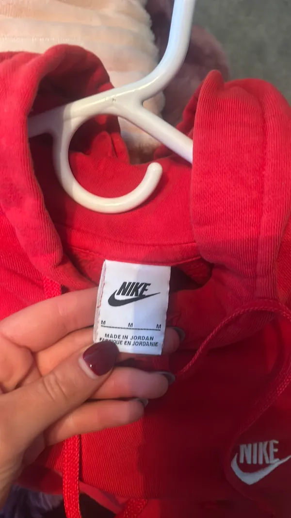 Nike red  hoodie - Image 2