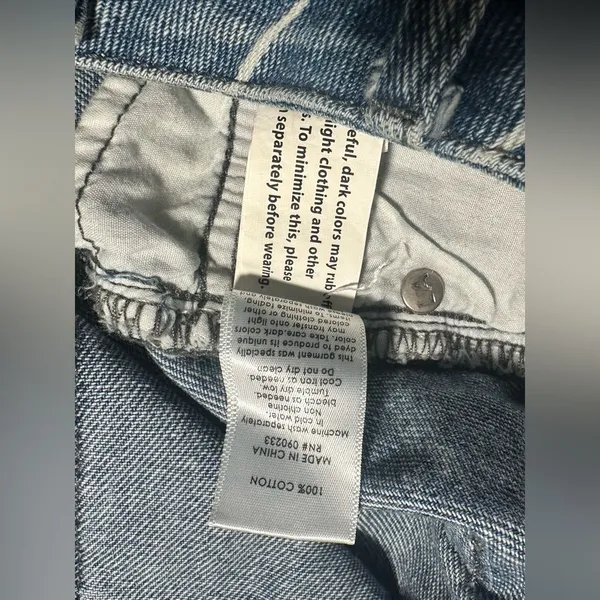 PacSun L.A. Womens Window Pane High Rise‎ Distressed Festival Shorts Size 28 - Image 12