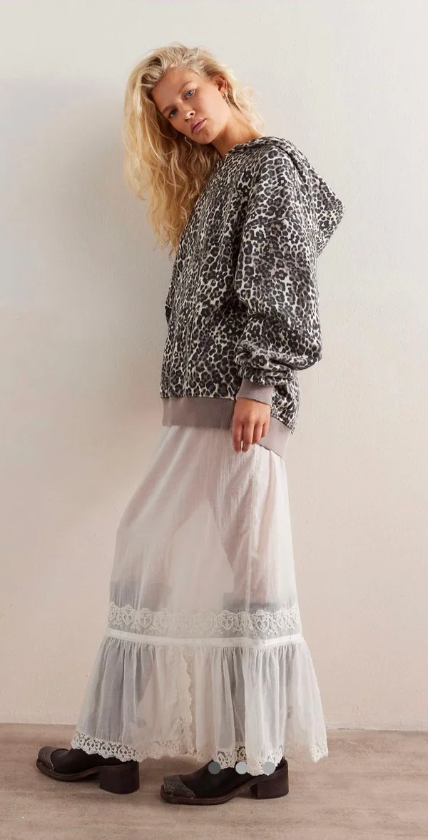 Free People printed hoodie - Image 3