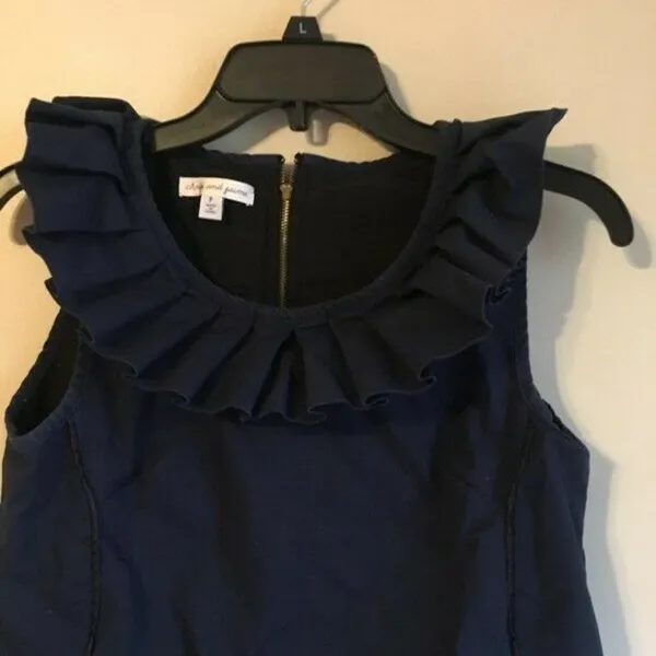 Chrissa & Co LTD small‎ navy dress Blue - Image 4