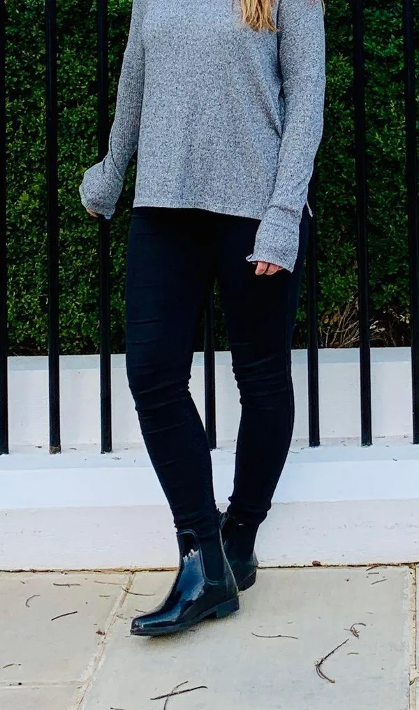 Ralph Lauren Black Short Rain Boots - Image 4