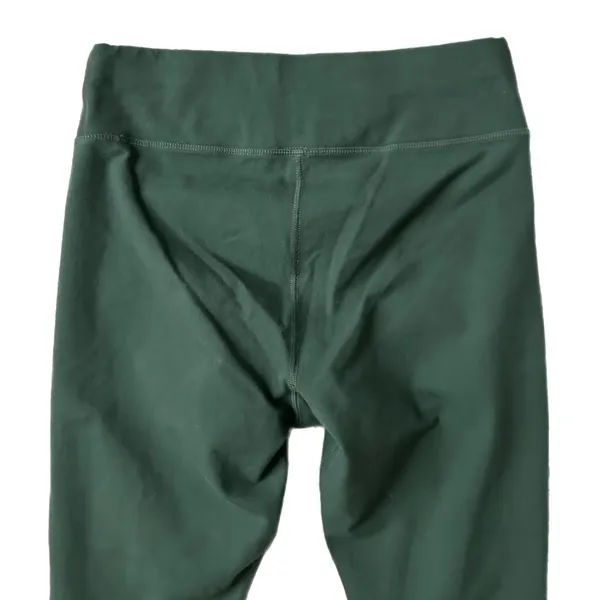 Pact On The Go-To Cropped Legging Organic Cotton Dark Green Size Small - Image 5