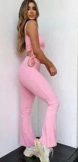 Tiger Mist SOLD OUT  Pink Tie up Set - Image 2