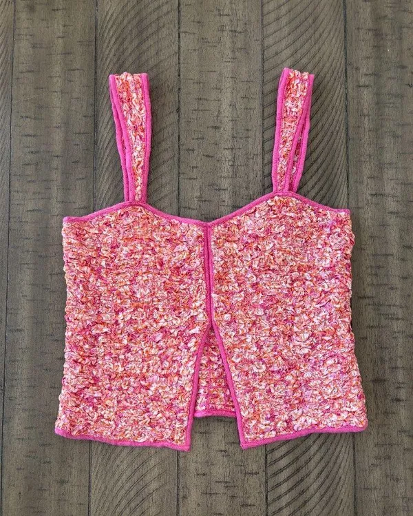 American Eagle Peplum Tank - Image 2