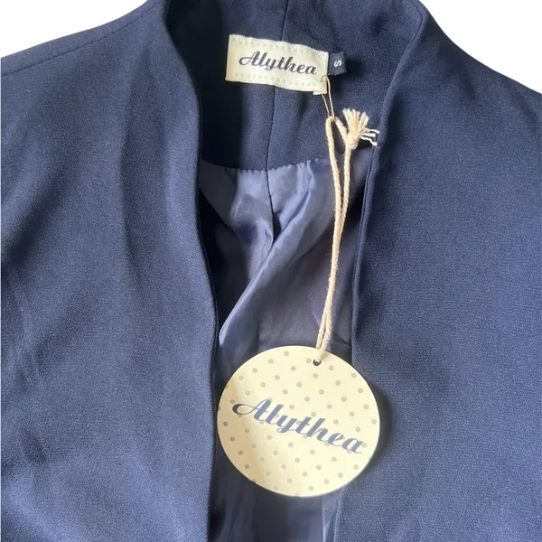 Alythea Women’s Navy Blue Blazer | Small NWT - Image 3
