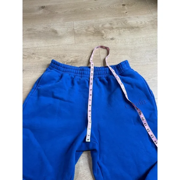 EUC Unisex Women Men Comfrt limited edition cobalt blue cloud sweatpants size XL - Image 6