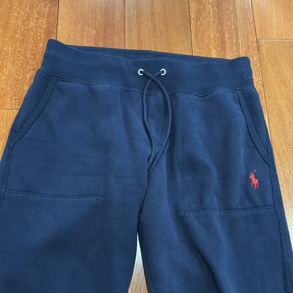 Polo Ralph Lauren Women’s‎ Navy Fleece Sweatpants Joggers size XS - Image 3