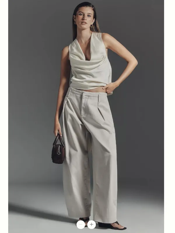 Anthropologie Maeve Sculpted Trousers - Image 2