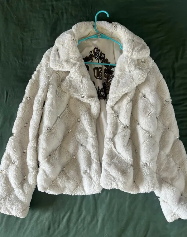 Guess Faux Fur Coat - Image 2