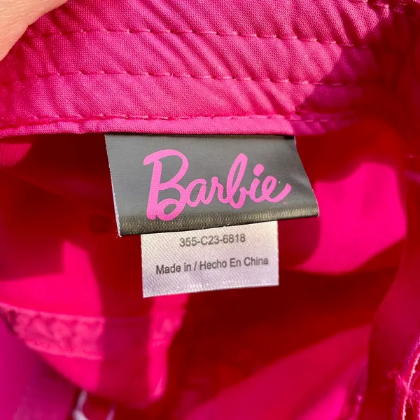 Barbie Hot Pink Baseball Cap - Image 5