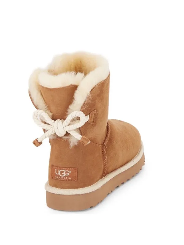 UGG Australia Selene Rope Bailey Bow Boots - Image 2