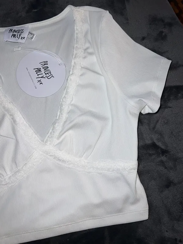 Princess Polly Sanjana Top in White - Image 7