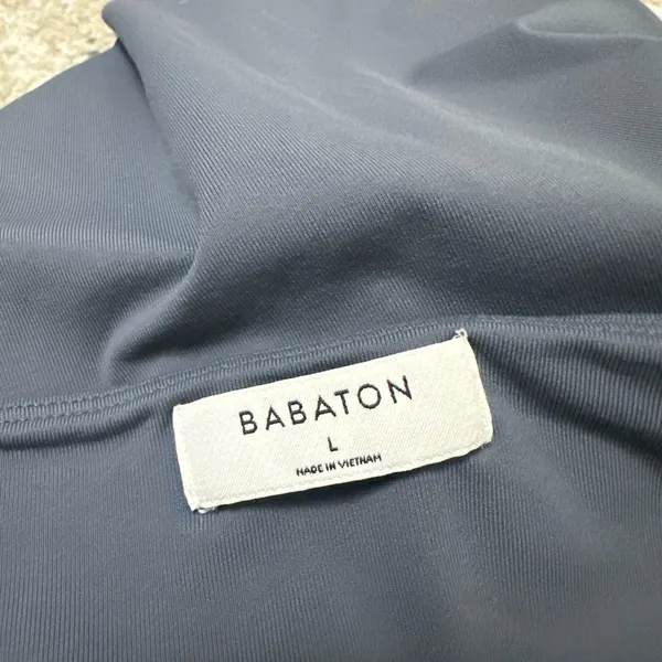 Babaton Aritzia Squareneck Long Sleeve Bodysuit Size Large in Total Eclipse - Image 4