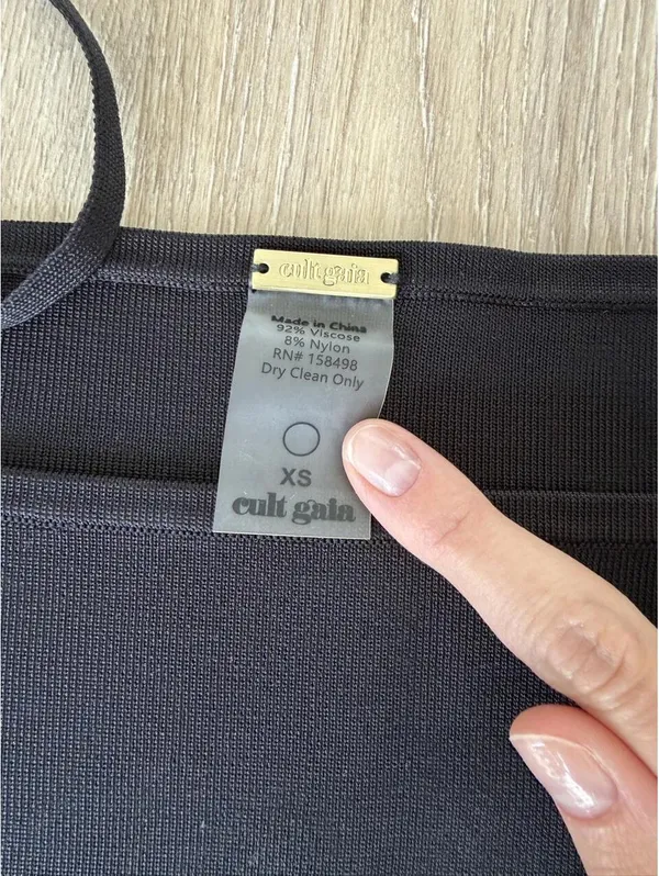 Cult Gaia top with cutout details on the sides - Image 3